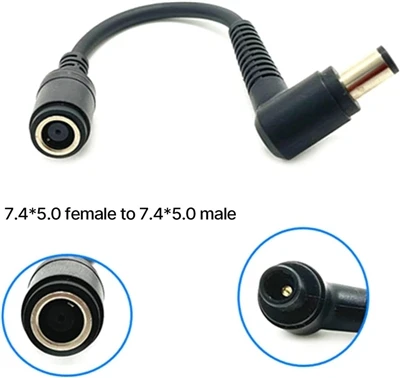 Hva er likestrøm 7.4 x 5. 0 mm kabel?