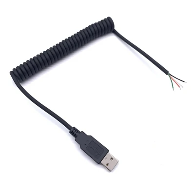 Uttrekkbar 4 ledninger USB 2. 0 Skriv inn en plugg for å åpne ende pigtail kv...