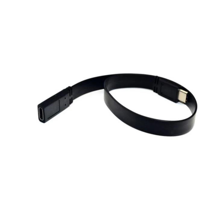 Super slim USB 3.1 Gen 2 Type-C to Type-C Flat Cable