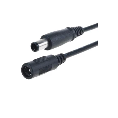 12V DC5,5x2,1mm hann-til-hunn strømforlengelsesledning for batterieliminators...